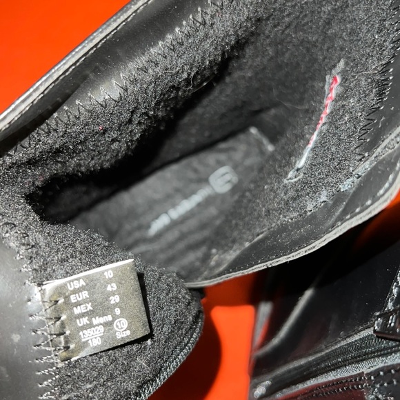 Hunter’s bay Men’s Black Boots size 10 Very shiny like new - Picture 3 of 4